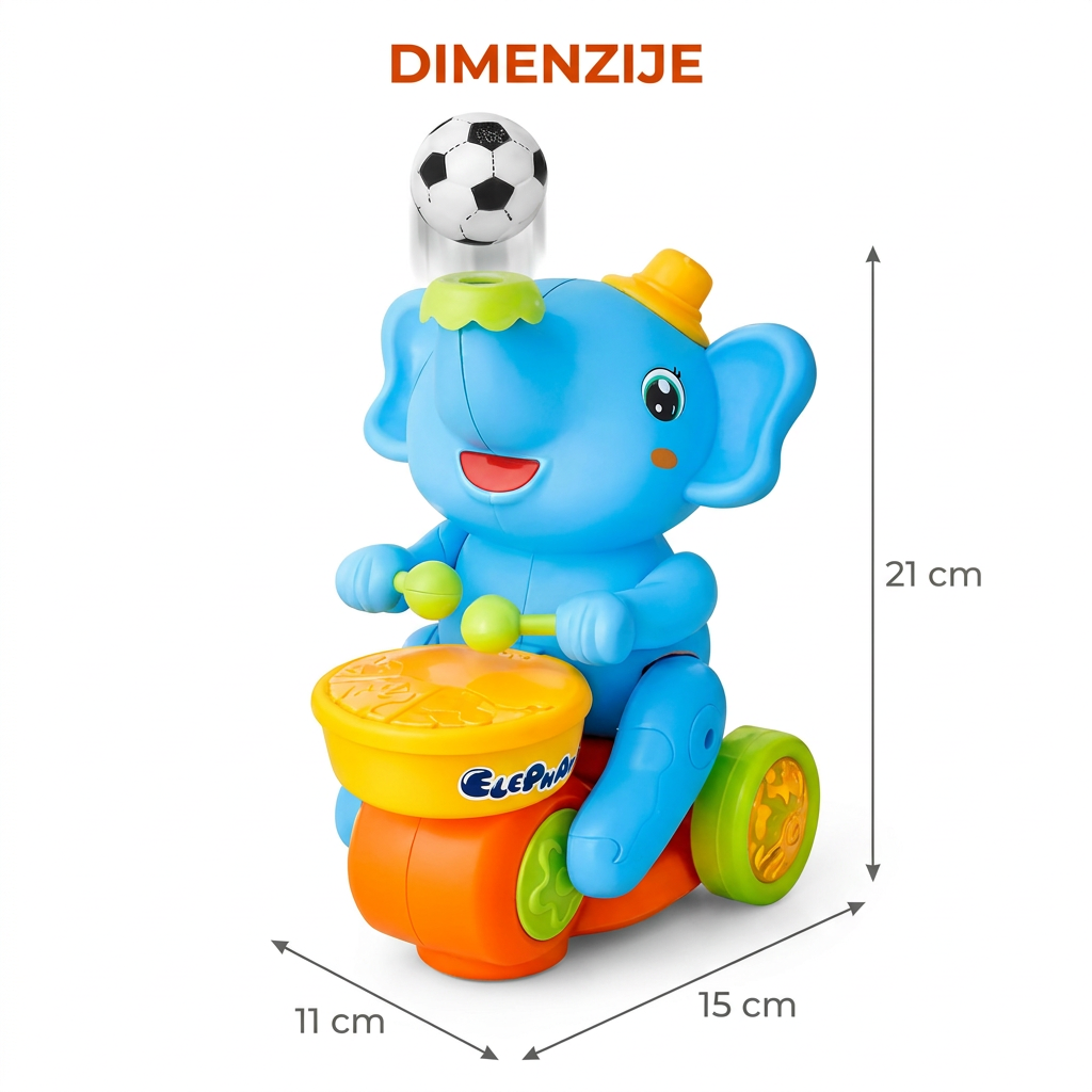 Dimenzije 21 × 15 × 11 cm