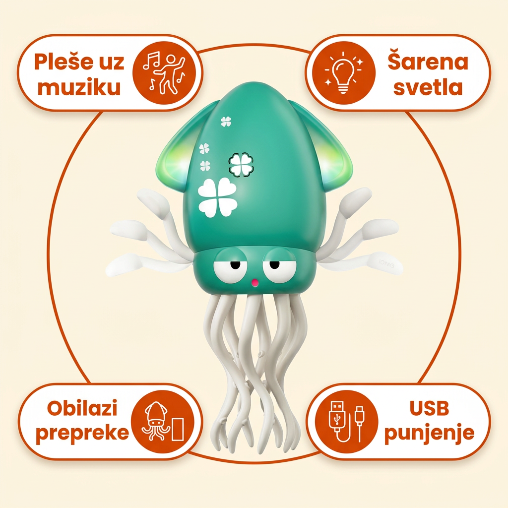 Plešuća hobotnica – prednosti
