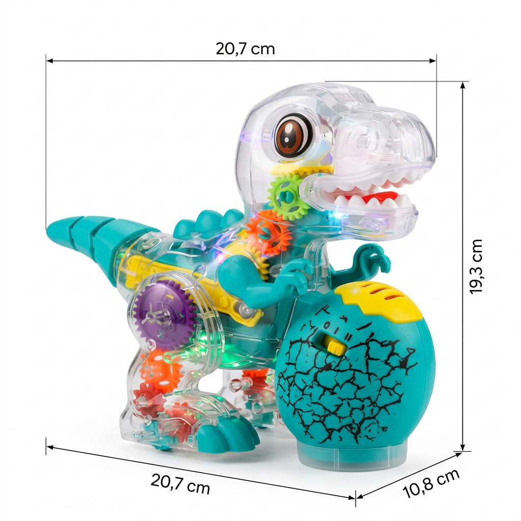 Dinosaurus – dimenzije