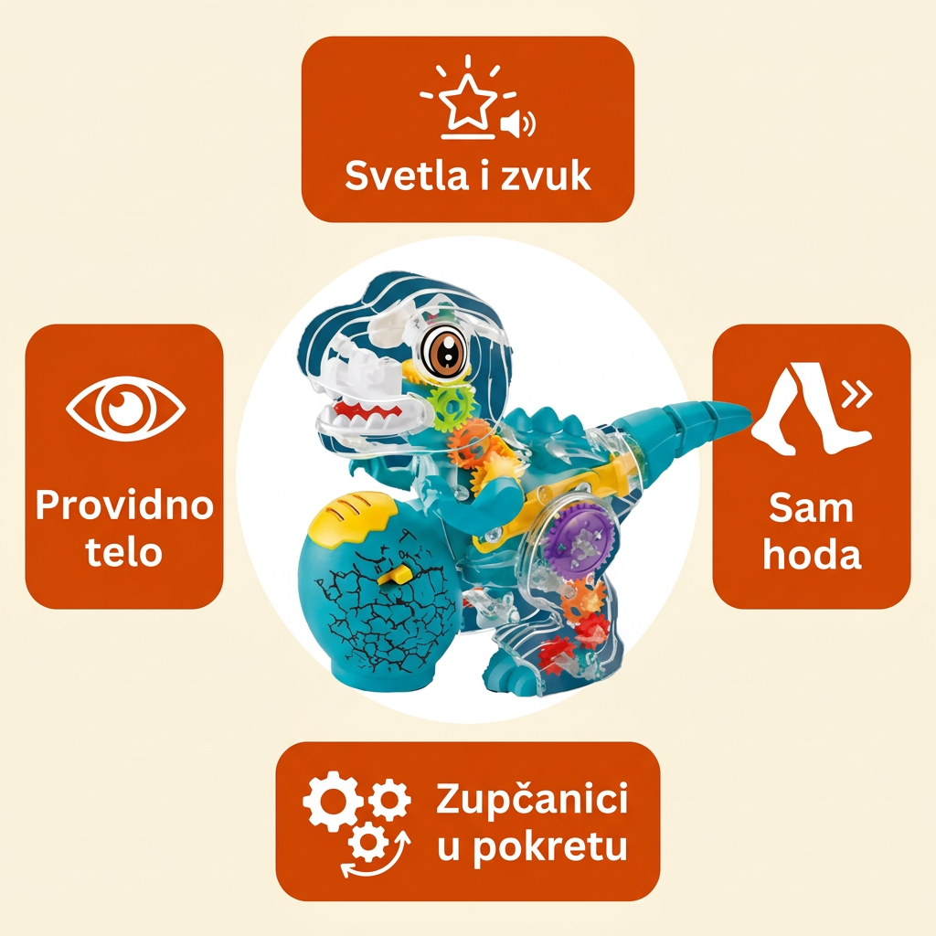 Dinosaurus – prednosti