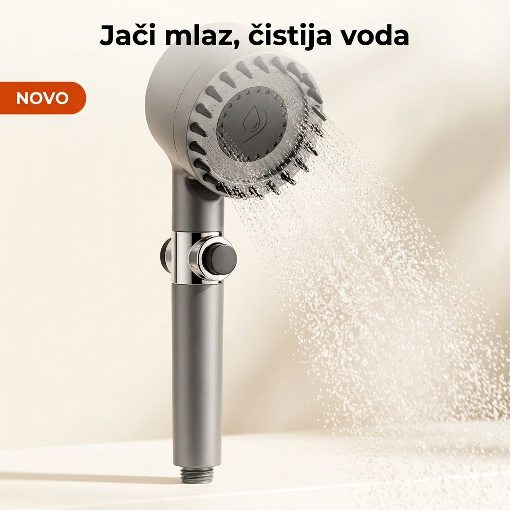 Tuš ručica sa filterom i stop dugmetom