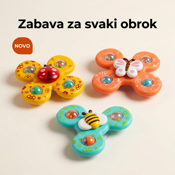 Spineri na vakuum za bebe – set