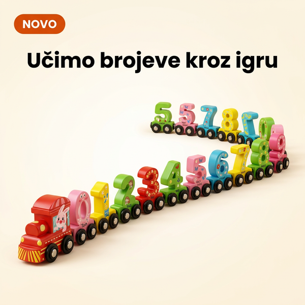 Voz sa brojevima 0–9 – edukativna igračka