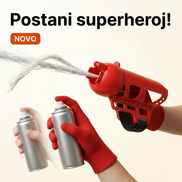 Rukavica ispaljivač mreže za male superheroje